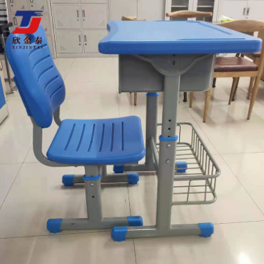 468-欣金泰 学生课桌椅 钢塑课桌椅